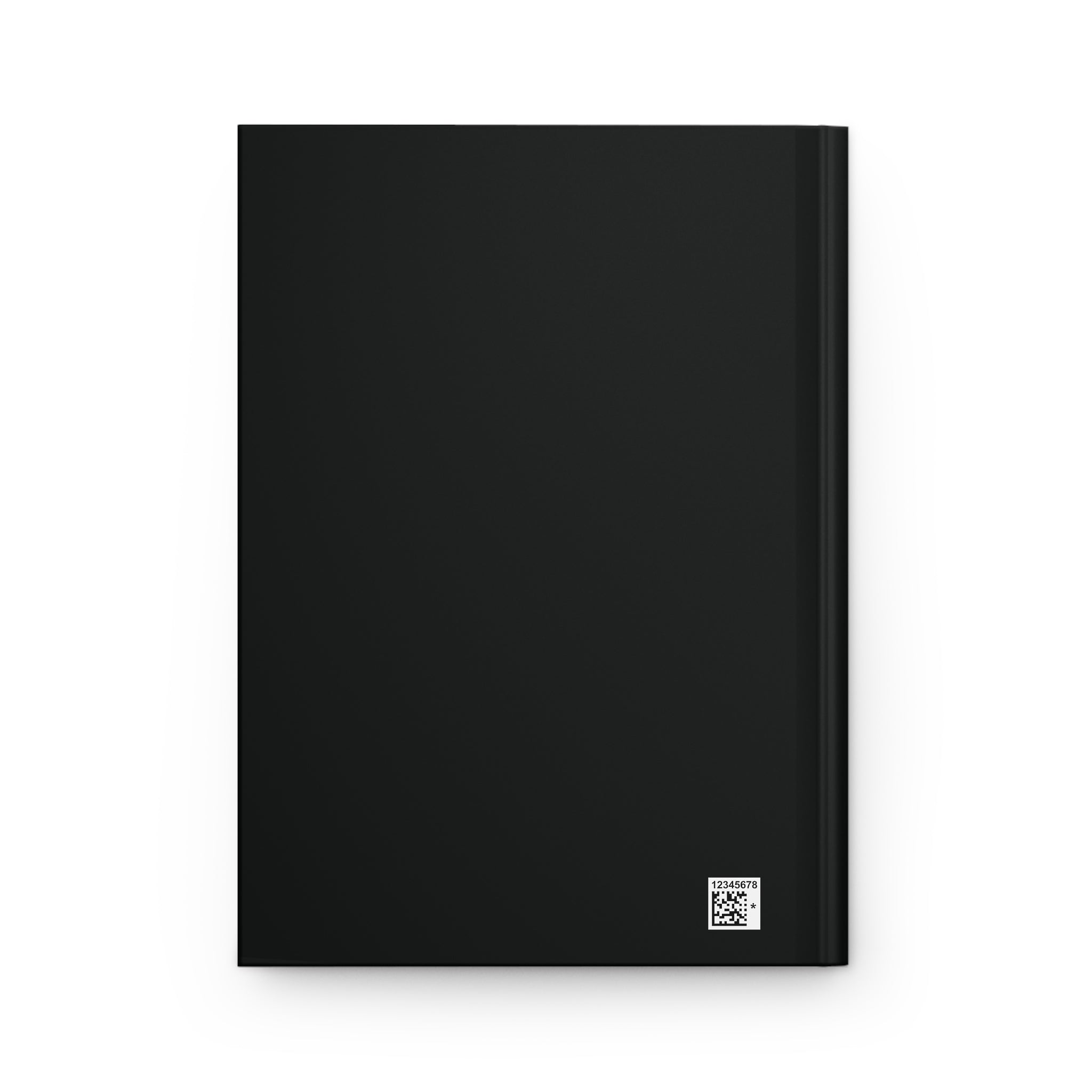 Productively Procrastinating Hardcover Journal — Matte Black Notebook for Productivity & Humor